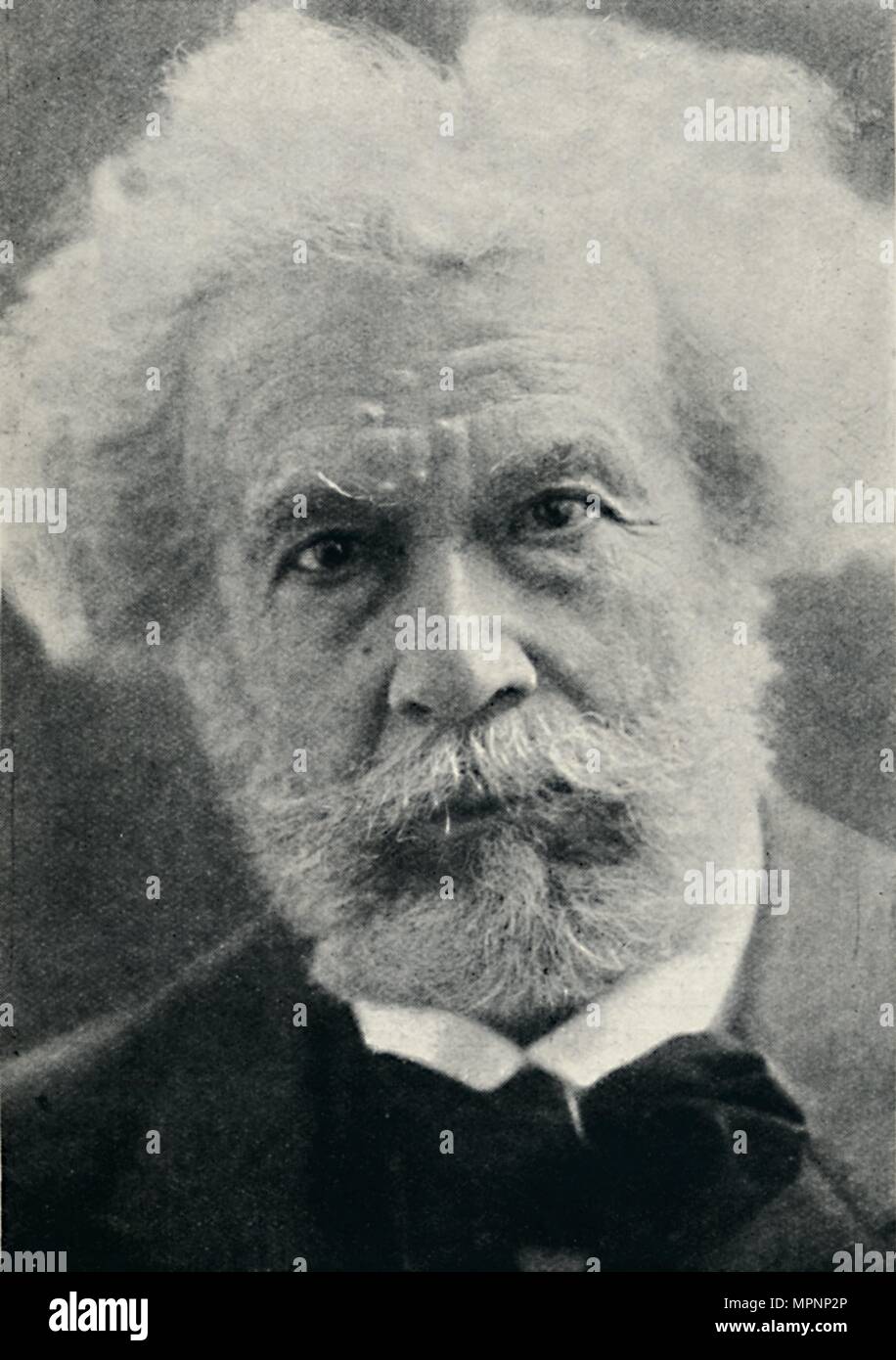 "Camille Flammarion - ein Veteran Wächter des Himmels', c 1925. Artist: Unbekannt. Stockfoto