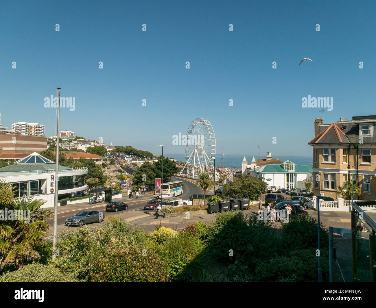 Bournemouth Big Wheel Stockfoto