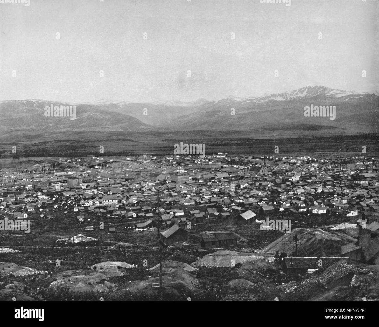 "Leadville, Colorado", 19. Artist: Unbekannt. Stockfoto