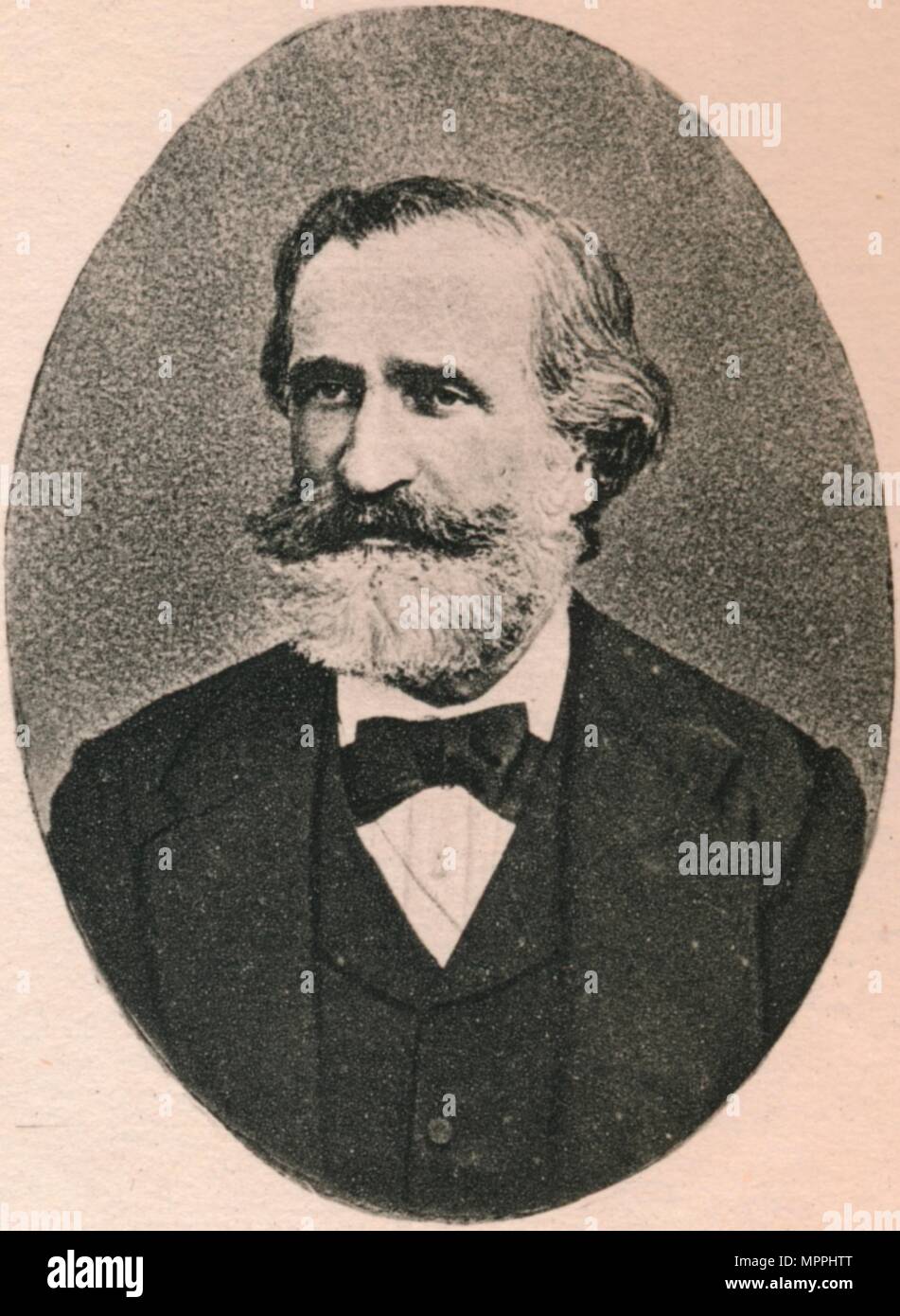 "Verdi", 1895. Künstler: Giuseppe Verdi, Unbekannt. Stockfoto