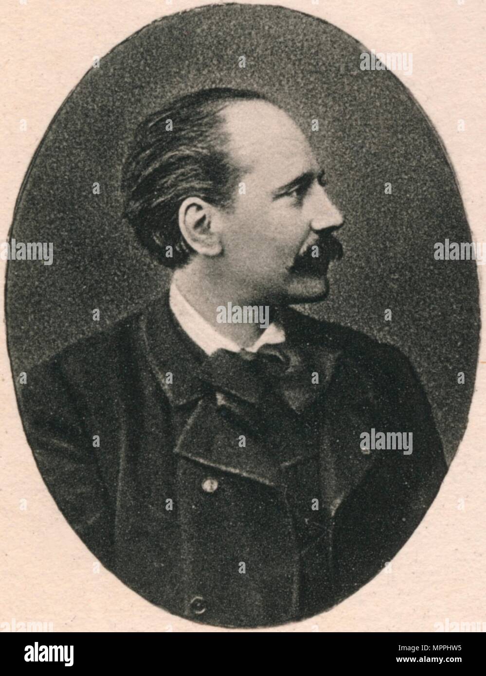 Bin assenet.', 1895. Artist: Unbekannt. Stockfoto