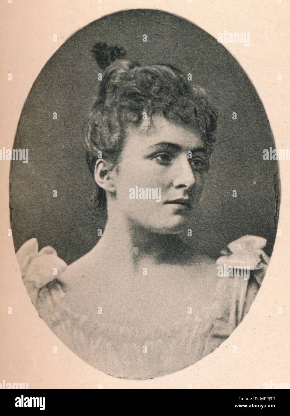 'Margaret Macintyre', c 1890, (1895). Artist: F Jenkins Heliog. Stockfoto