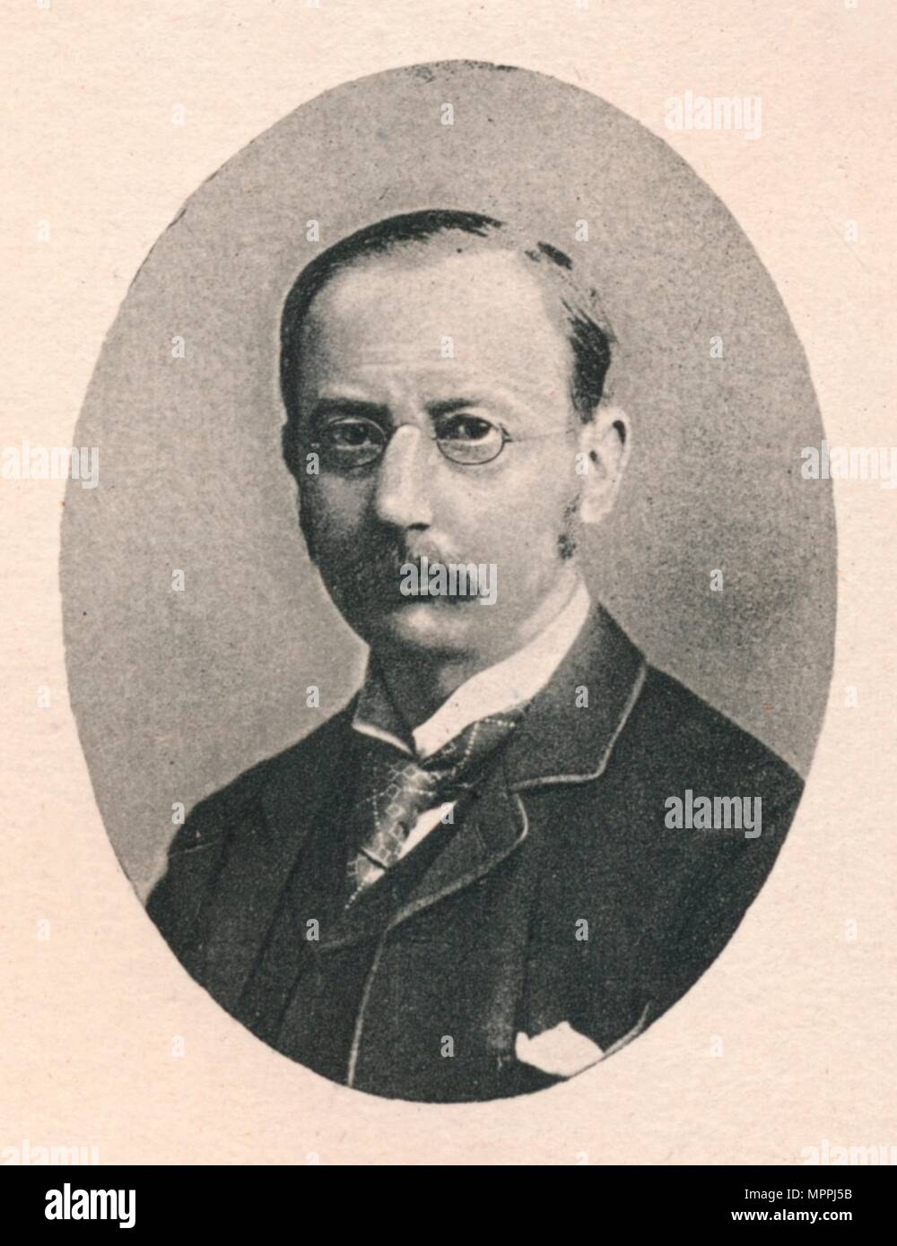 "J. F. Brücke.', 1895. Artist: Unbekannt. Stockfoto