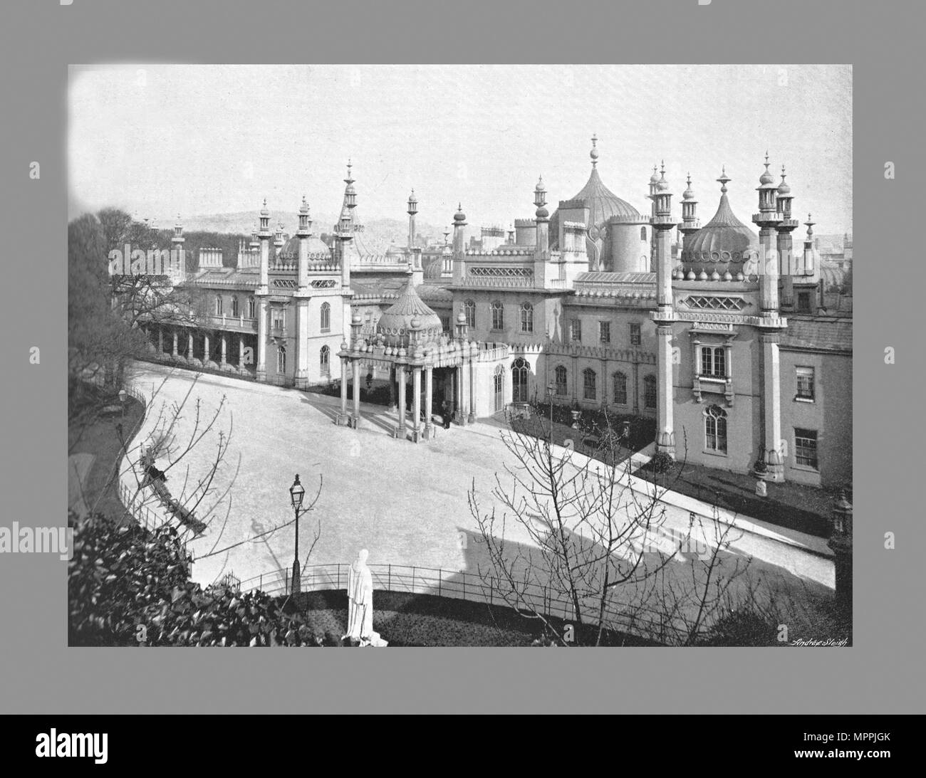 Der Pavillon, Brighton c 1900. Artist: W&AH Braten. Stockfoto