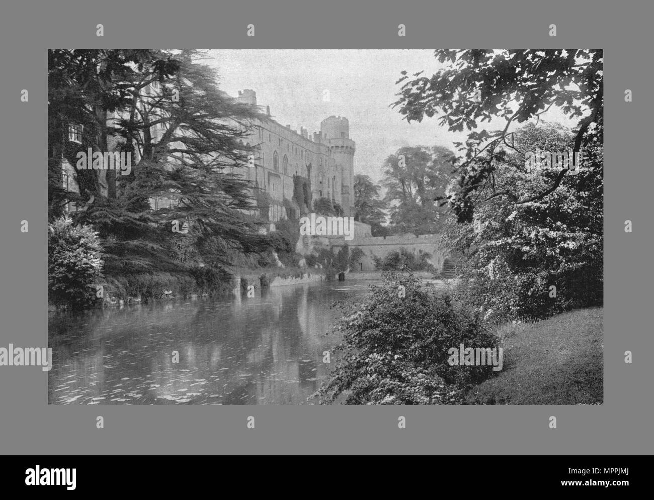Warwick Castle, c1900. Artist: Frith & Co. Stockfoto