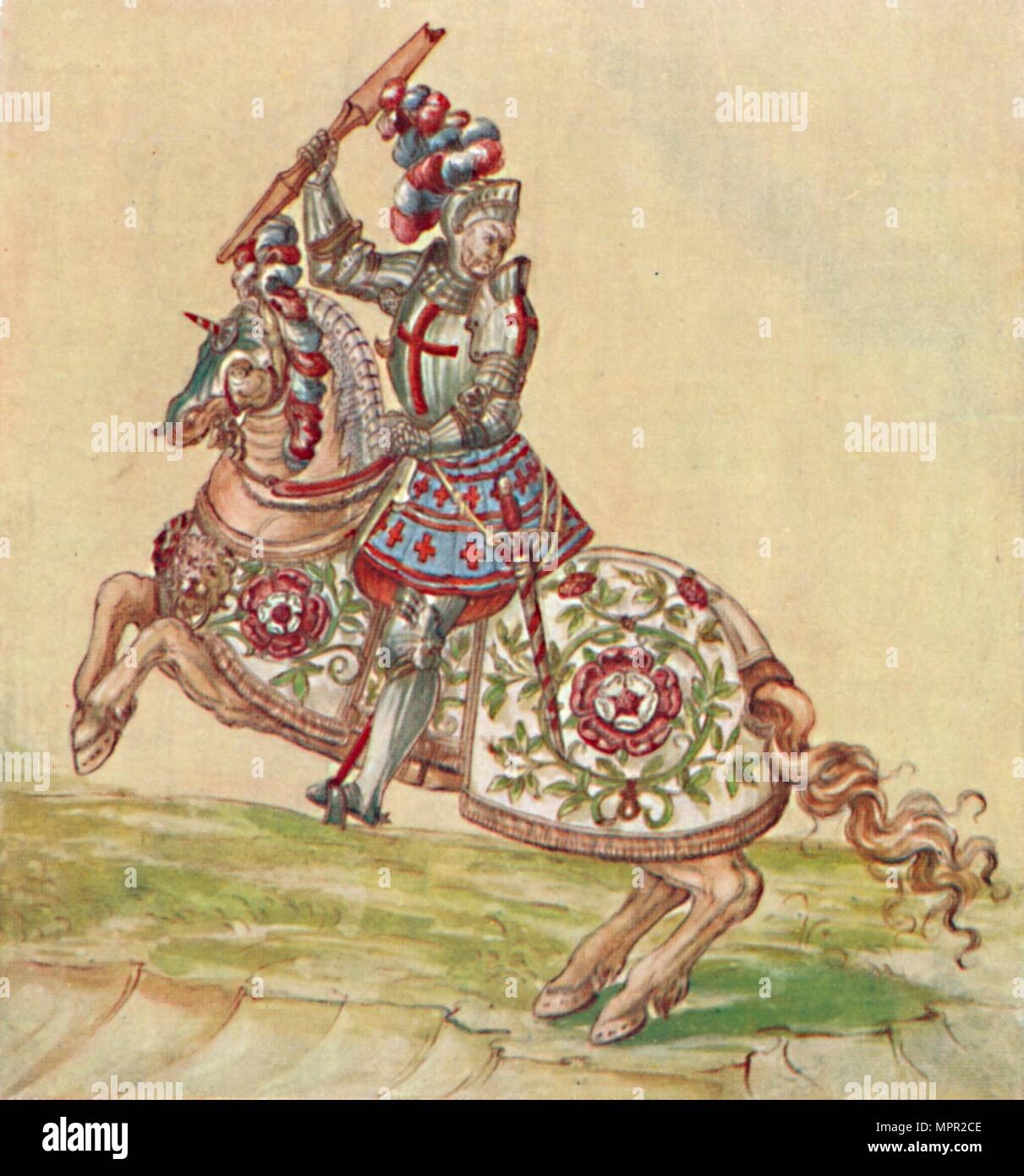 Die Oldaten des Tudor Periode', c 16. Jahrhundert (1903). Artist: Unbekannt. Stockfoto