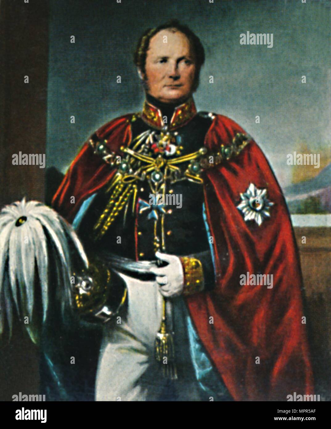 "Friedrich Wilhelm IV. 1795-1861. - Grafik von Fr. Krüger", 1934. Artist: Unbekannt. Stockfoto