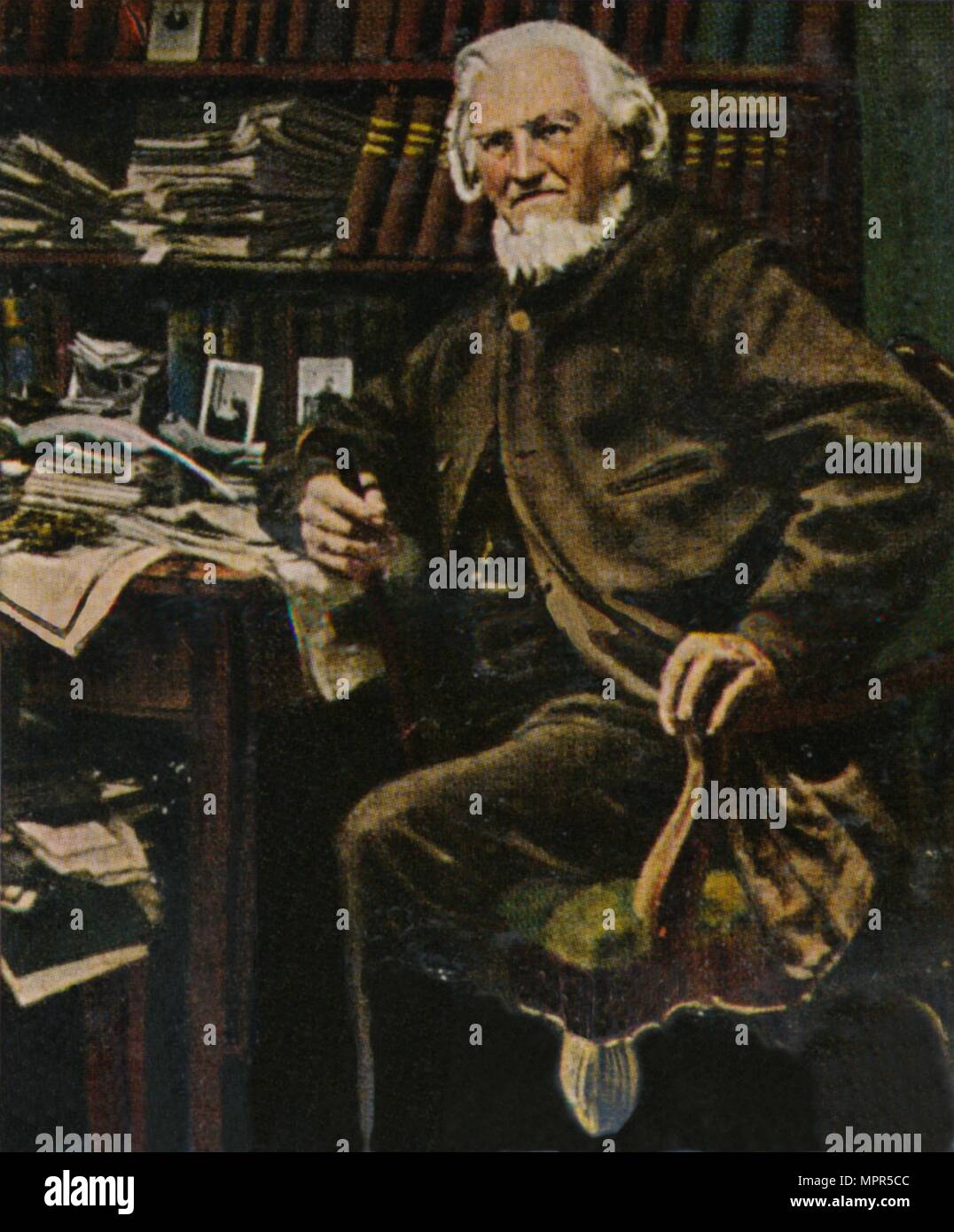 "Hoffmann v. Fallersleben 1798-1874", 1934. Artist: Unbekannt. Stockfoto