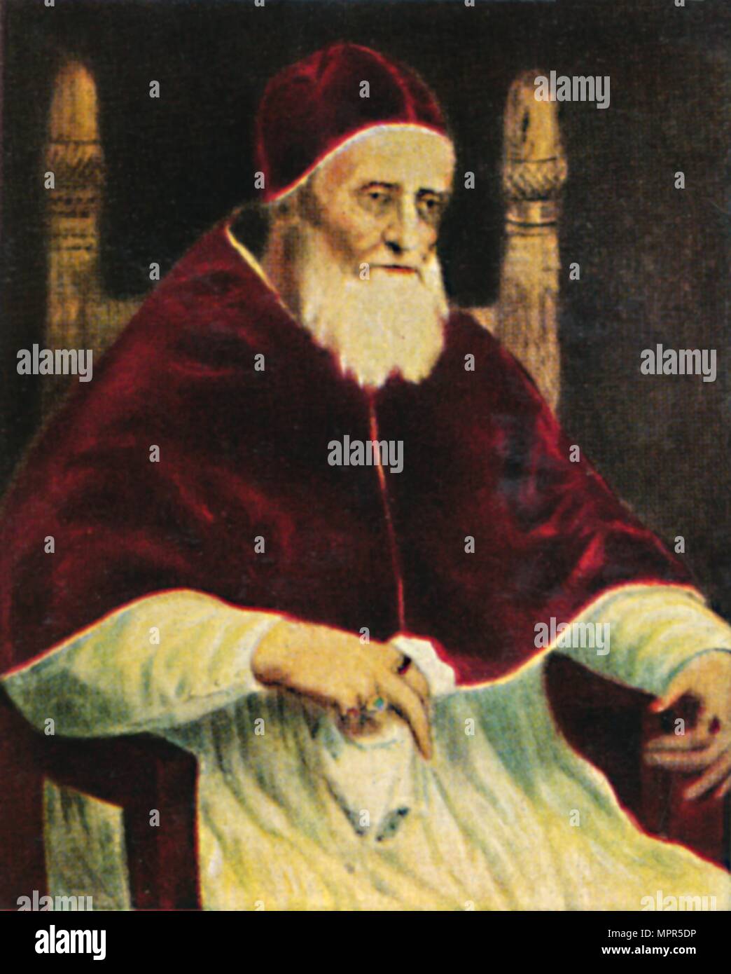 "Papst Julus II. 1443-1513", 1934. Artist: Unbekannt. Stockfoto