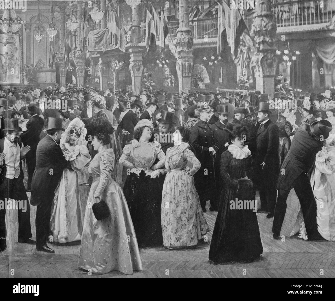 'Le Casino de Paris, 1900. Artist: Unbekannt. Stockfoto