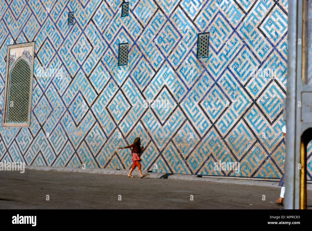 Ulug-Beg Madrasa erbaut 1417-20, Samarkand Registan, c 20. Jahrhundert Künstler: CM Dixon. Stockfoto