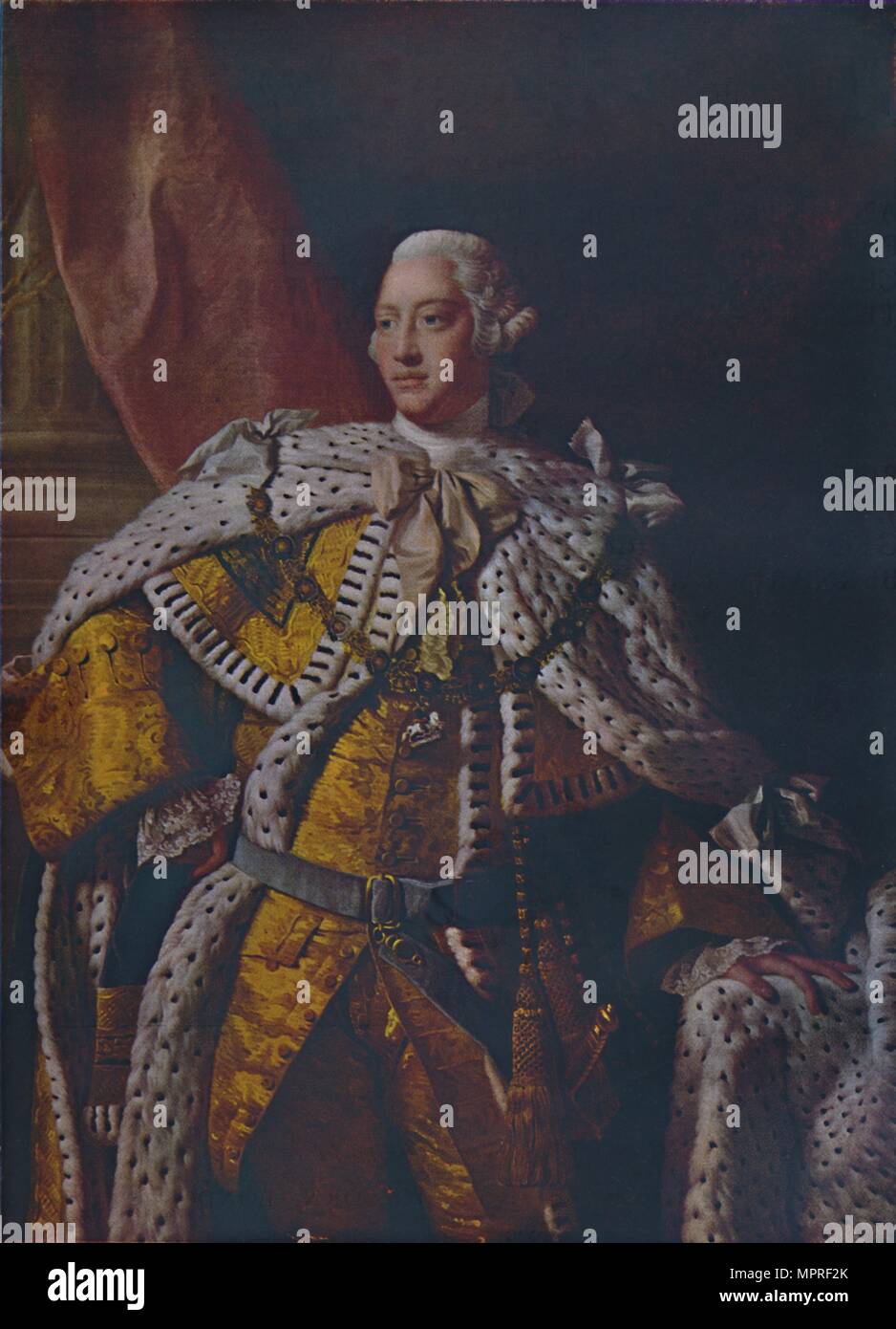 "König Georg III.', c 1761-1762. Artist: Allan Ramsay. Stockfoto