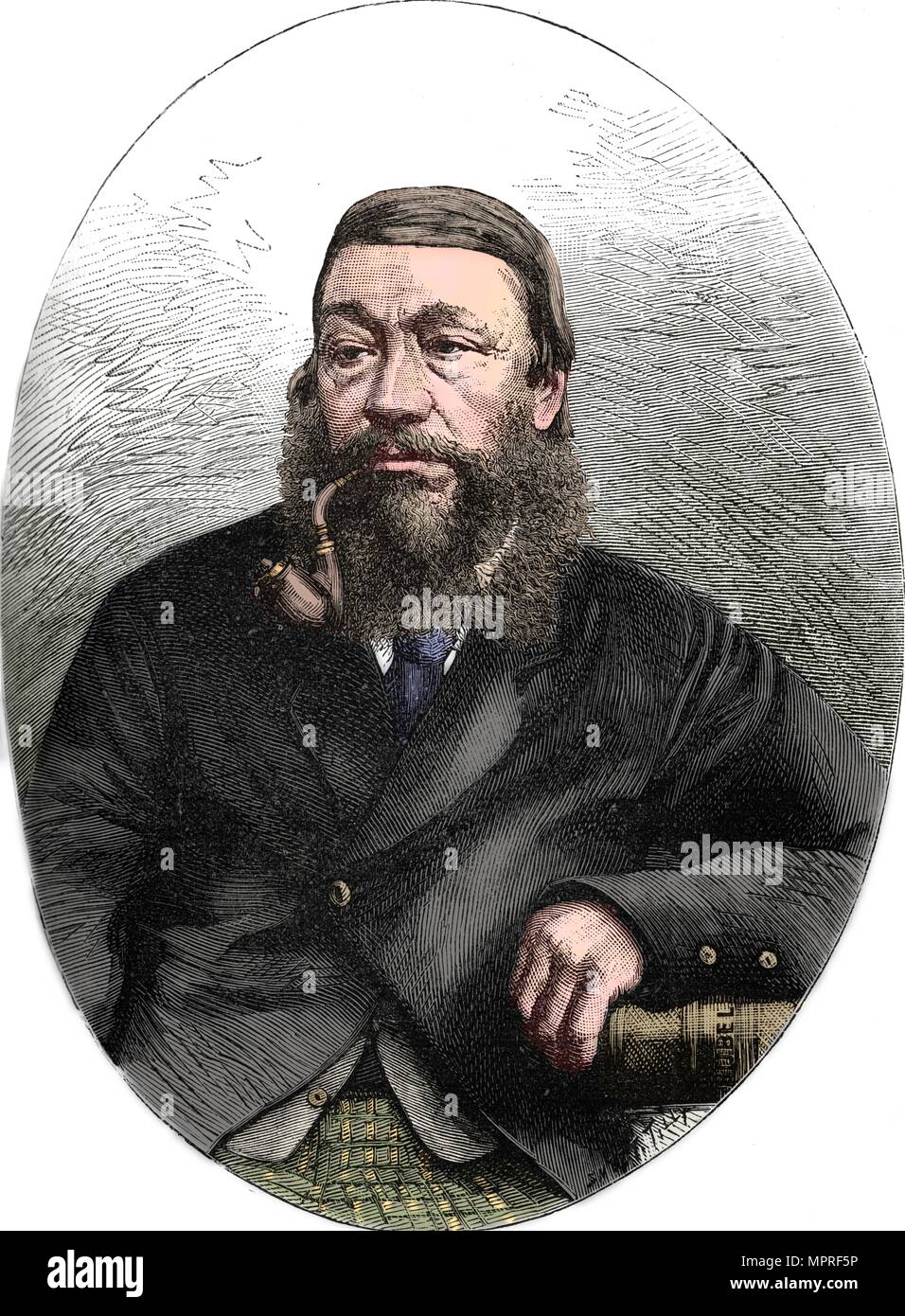 'S. J. Paul Kruger, Präsident der Südafrikanischen Republik', c 1880. Artist: Sweeton Tilly. Stockfoto