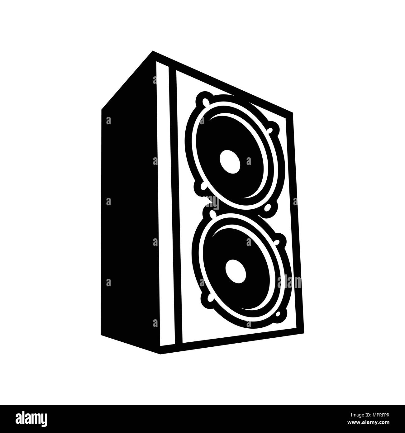 Boom Bass Lautsprecher Illustration Vektor Symbol Grafik Logo Design  Stock-Vektorgrafik - Alamy