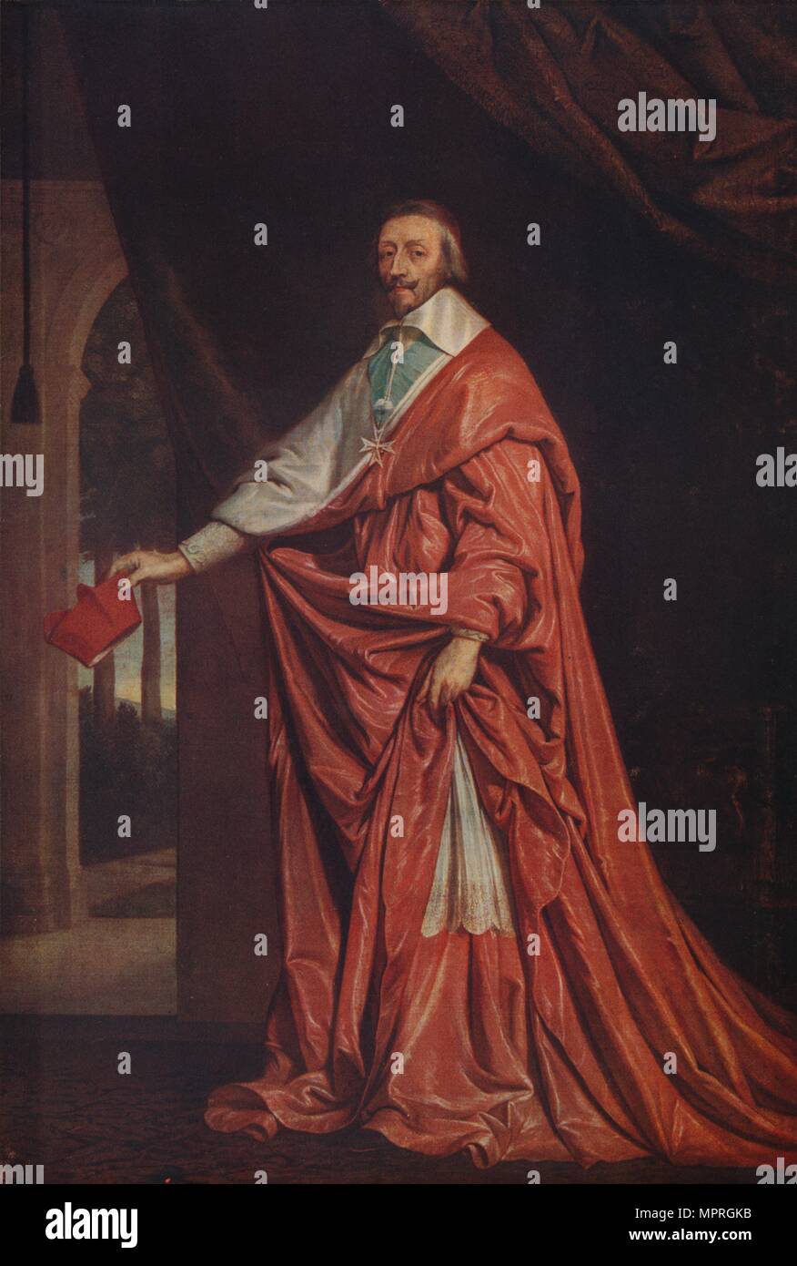 "Kardinal Richelieu", 1633-1640, (c 1915). Künstler: Philippe de Champaigne. Stockfoto