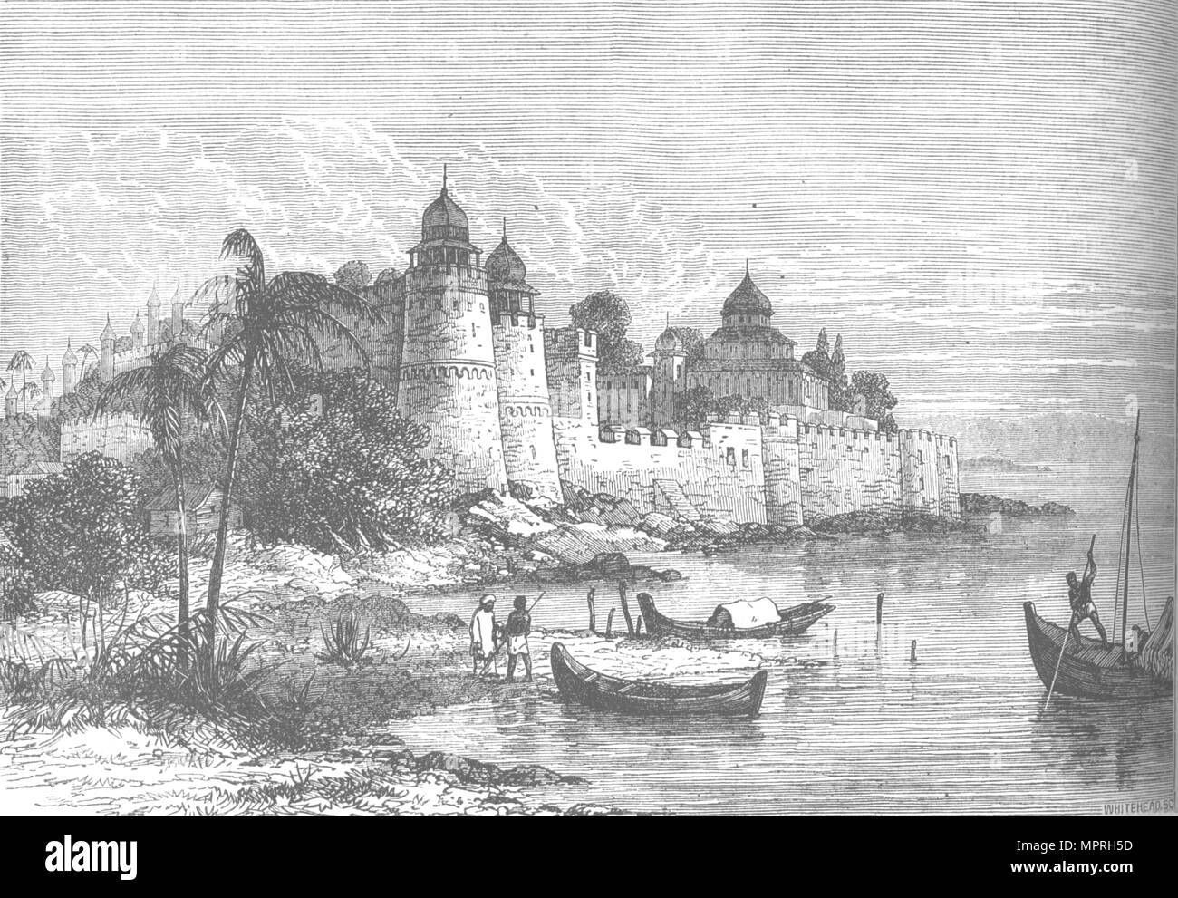 "Allahabad', c 1880. Artist: Unbekannt. Stockfoto