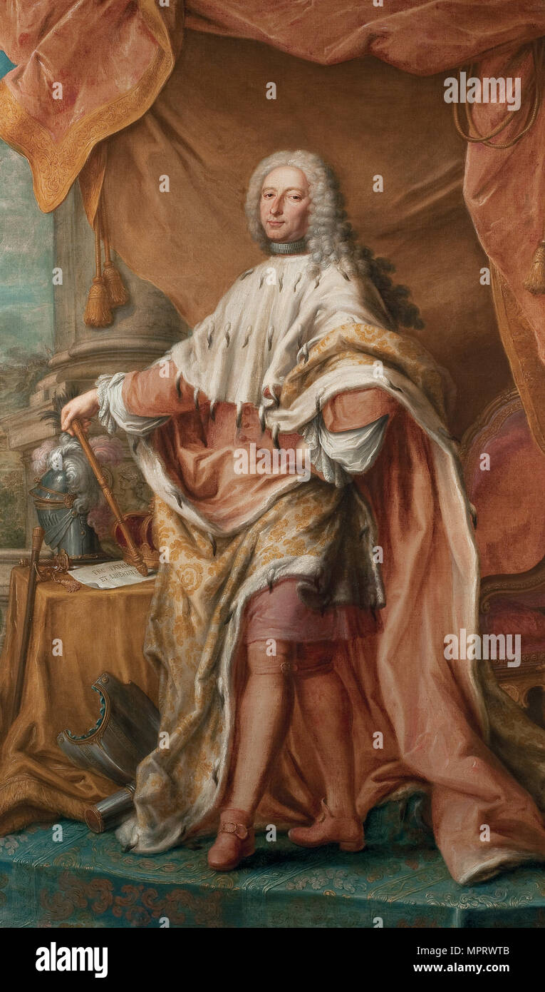 Portrait von Giovanni Francesco II Brignole Verkauf (1695-1760). Stockfoto