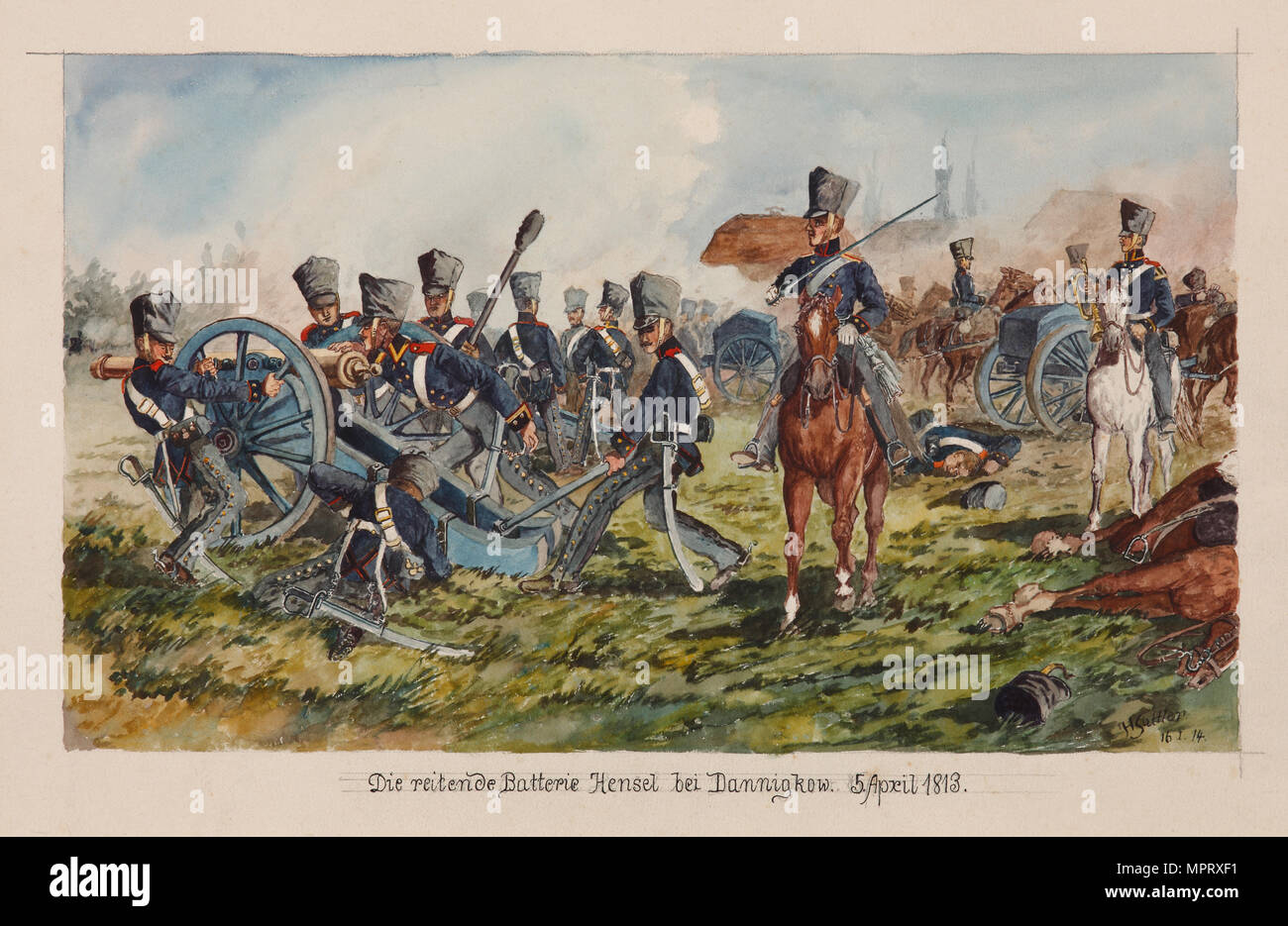 Napoleon bonaparte 1813 sachsen Fotos und Bildmaterial in hoher