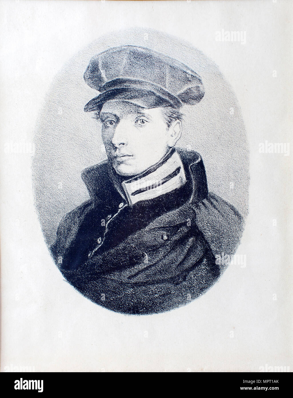 Portrait des Autors und Lexikograph Vladimir Dal (1801-1872). Stockfoto