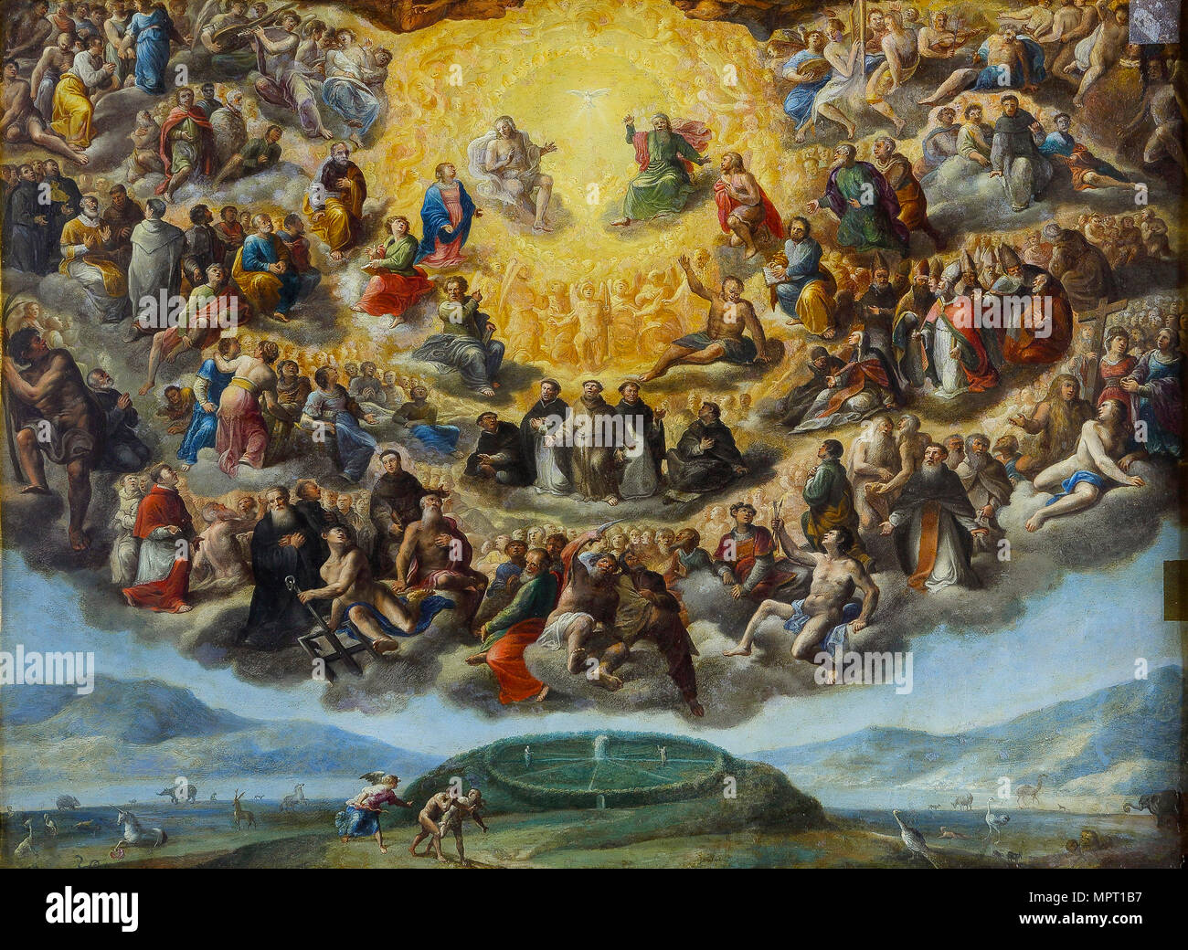 Der Triumph des Christentums (Paradies), 17. Stockfoto
