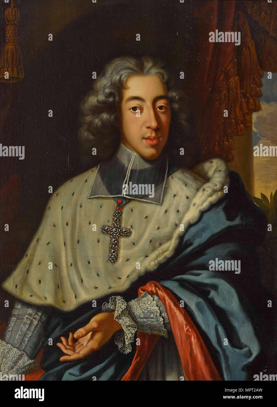 Clemens August von Bayern (1700-1761), Archbishop-Elector von Köln. Stockfoto