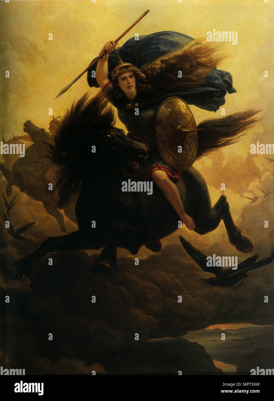 Die Walküren (Valkyrien), 1864. Stockfoto