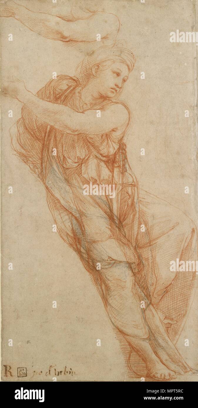 Die PHRYGISCHE Sibyl, Anfang des 16. Jahrhunderts. Artist: Raphael. Stockfoto