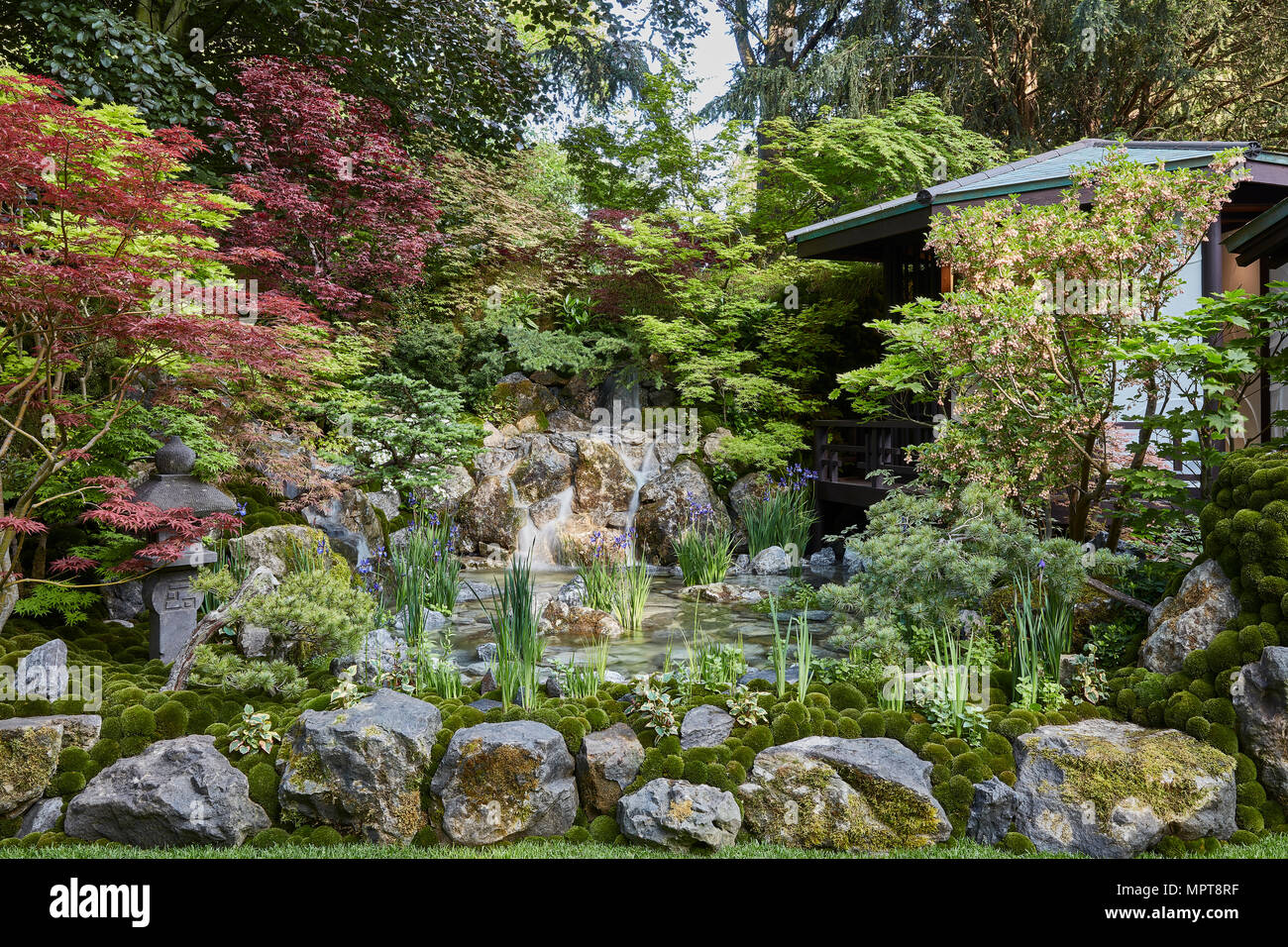NIWA die Gastfreundschaft Garten Chelsea 2018 Stockfoto
