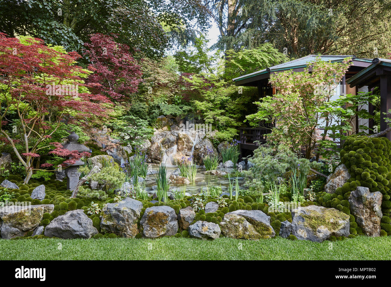 NIWA die Gastfreundschaft Garten Chelsea 2018 Stockfoto