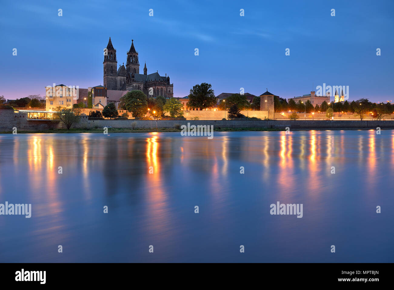 Magdeburg Skyline -Fotos Und -Bildmaterial In Hoher Auflösung – Alamy