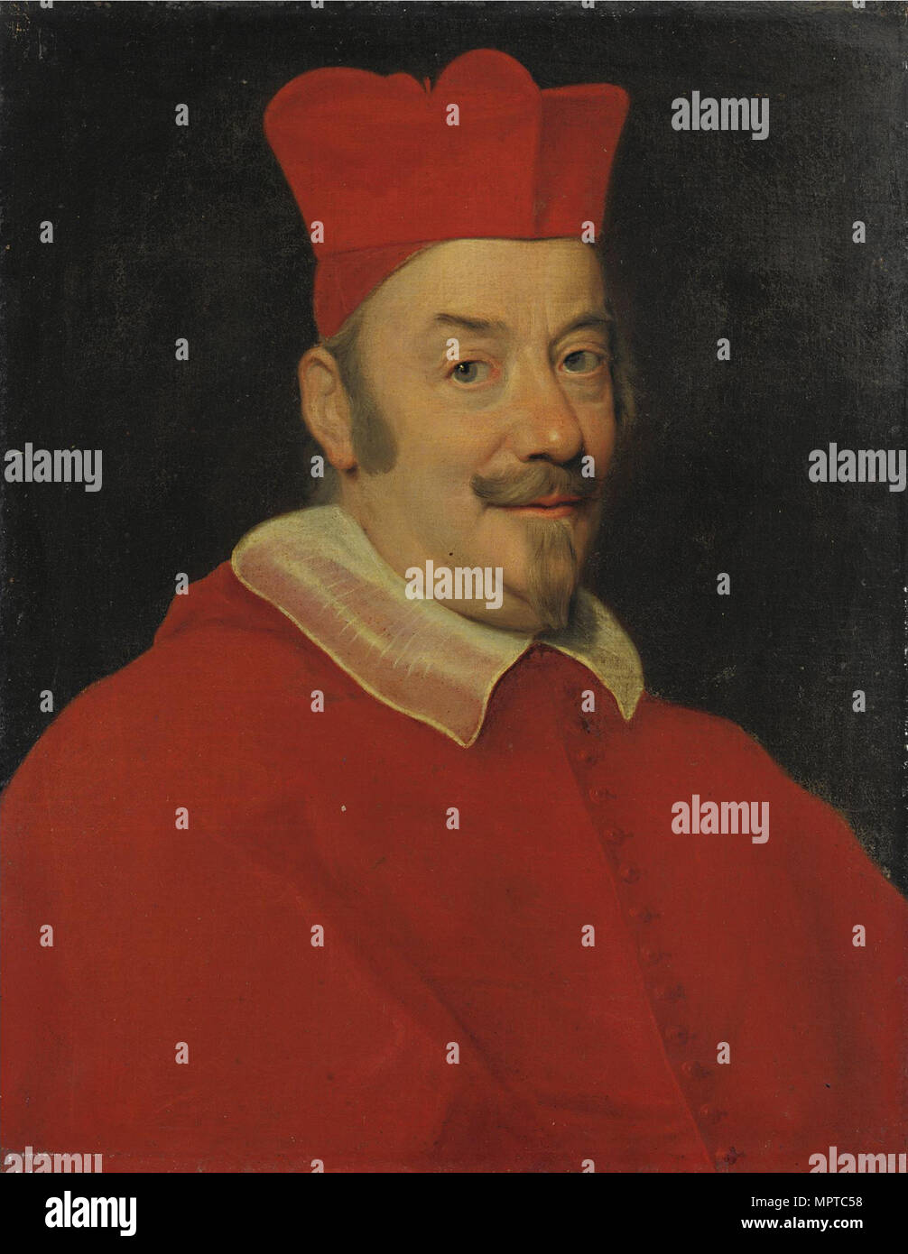 Porträt von Kardinal Pietro Ottoboni (1610-1691), spätere Papst Alexander VIII. Stockfoto