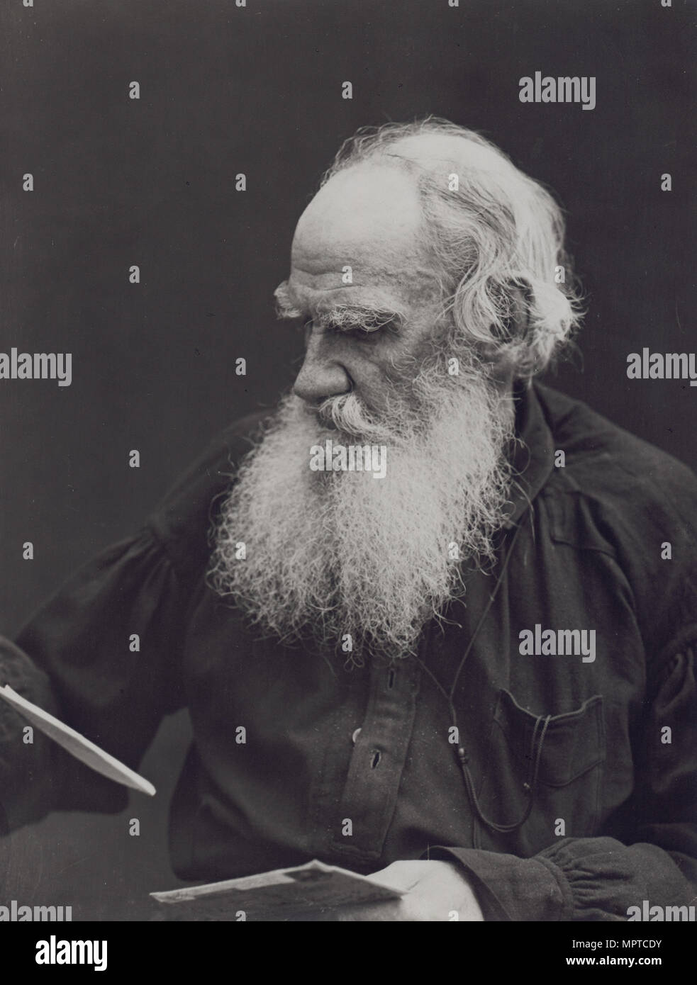 Porträt des Autors zählen Lew Nikolajewitsch Tolstoi (18281910