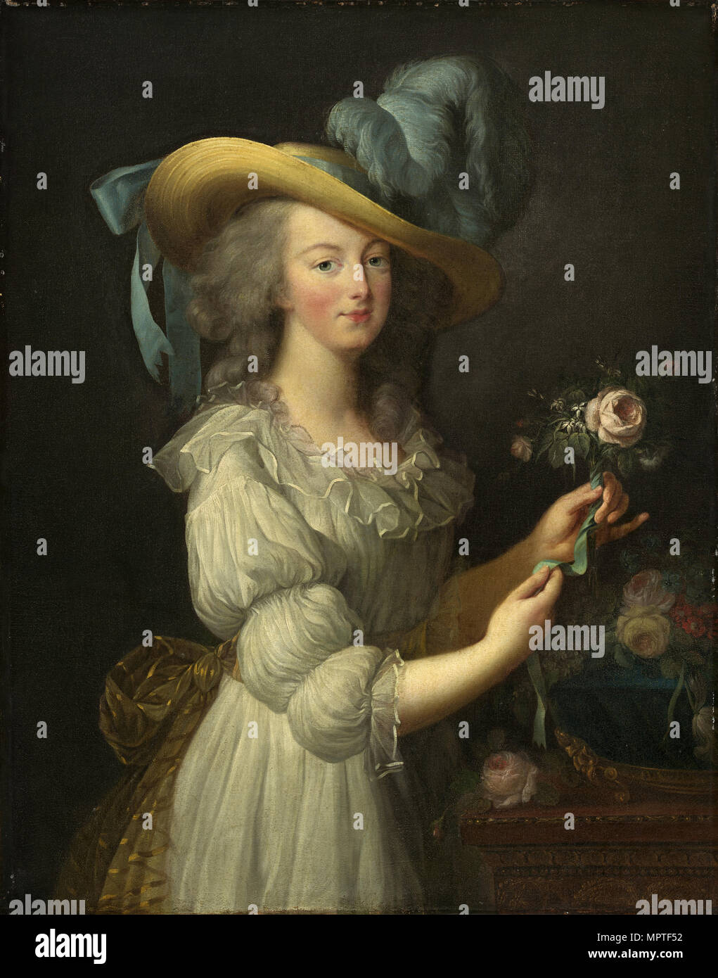 Portrait der Königin Marie Antoinette von Frankreich (1755-1793), nach 1783. Stockfoto
