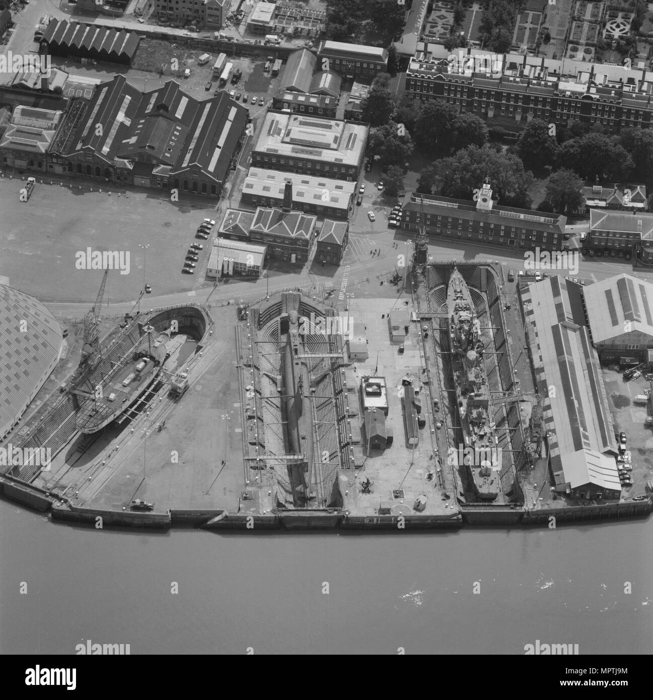 Historic Dockyard Chatham, Kent, 2001. Artist: Unbekannt. Stockfoto