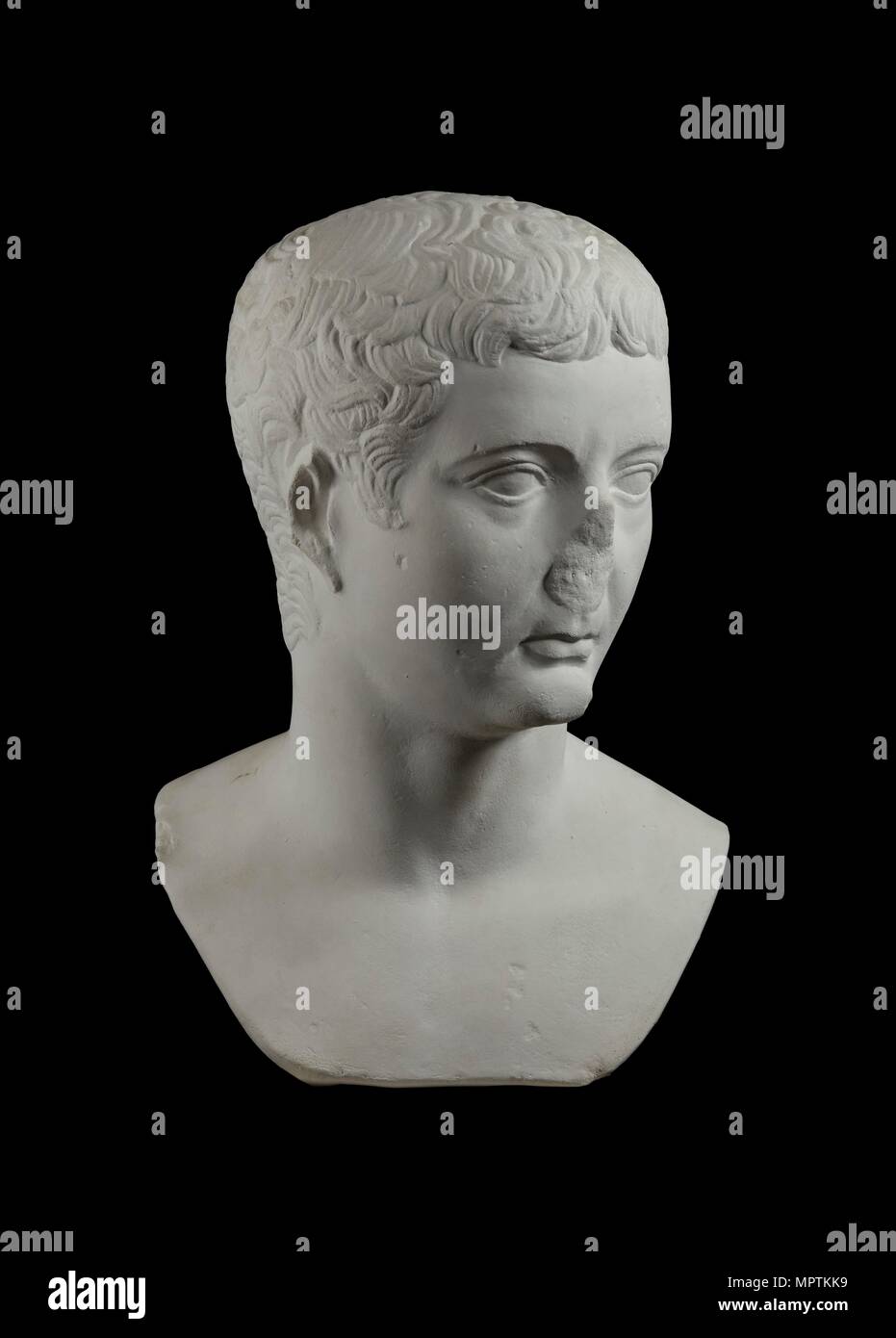 Portrait Leiter des Tiberius, cAD 14. Artist: Unbekannt. Stockfoto