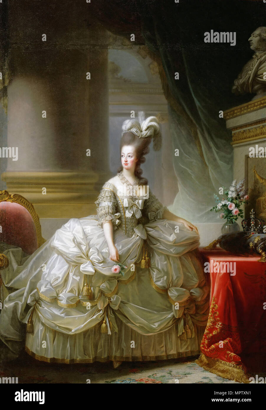 Erzherzogin Marie Antoinette (1755-1793), Königin von Frankreich. Stockfoto