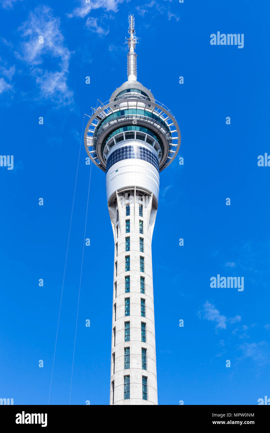 Die neue Sky Neuseeland Auckland New Zealand North Island Auckland Tower in der Nähe von Auckland Sky Tower Auckland Neuseeland Ozeanien Stockfoto