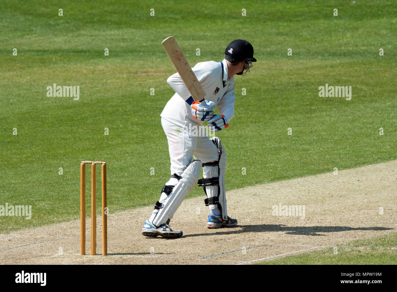 Universität Sport - Herren Kricket, Coventry, Großbritannien Stockfoto