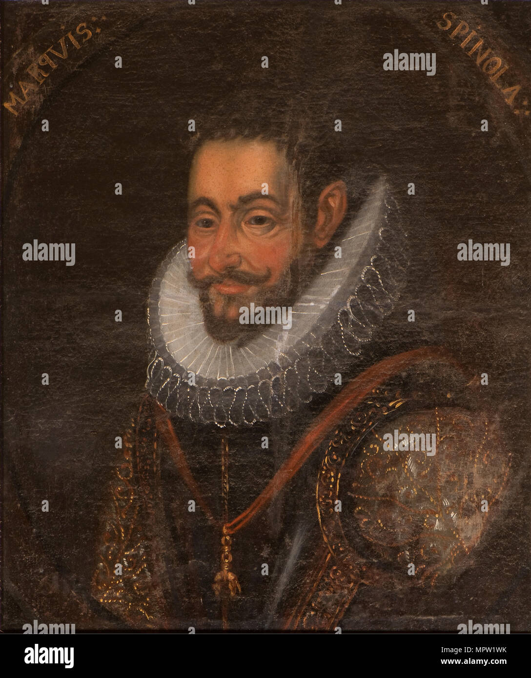 Portrait von Ambrosio Spinola (1569-1630). Stockfoto