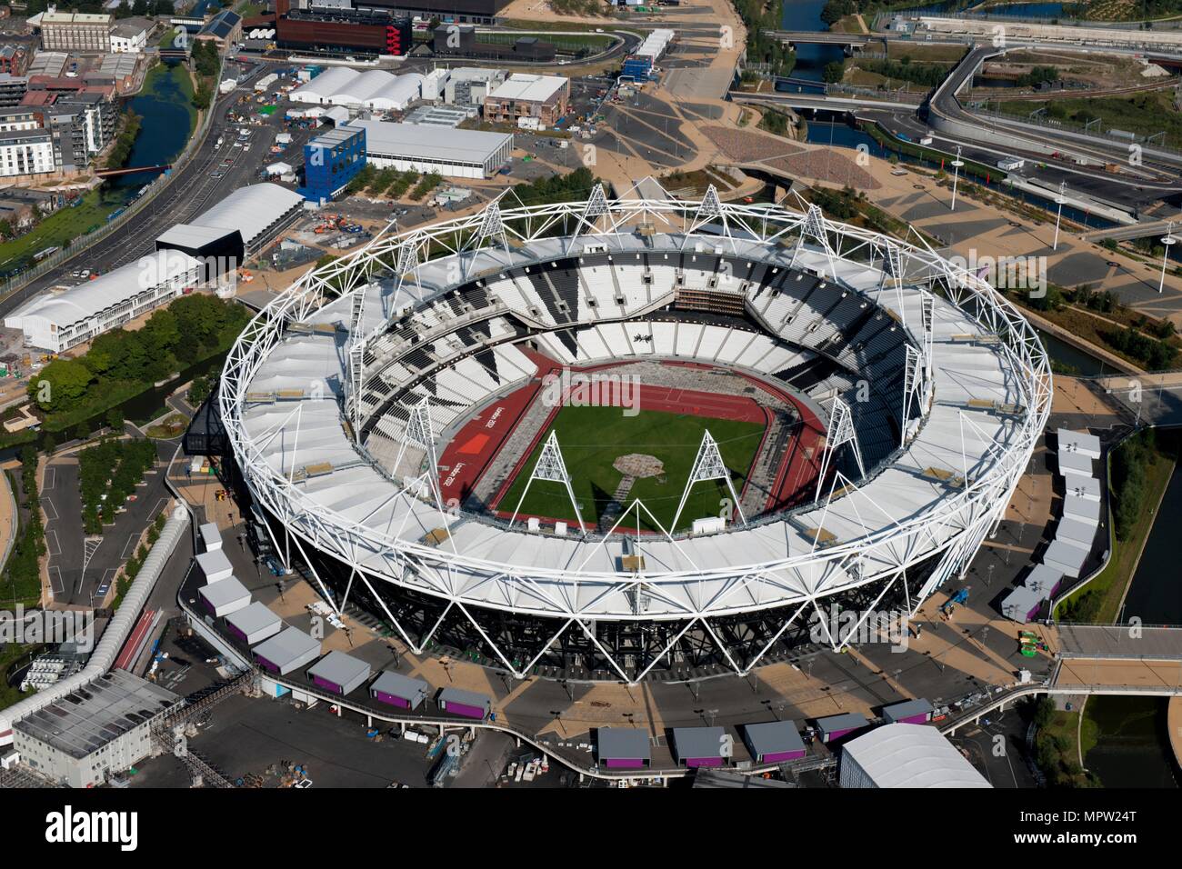 Olympiastadion, Queen Elizabeth Olympic Park, London, 2012. Artist: Damian Grady. Stockfoto