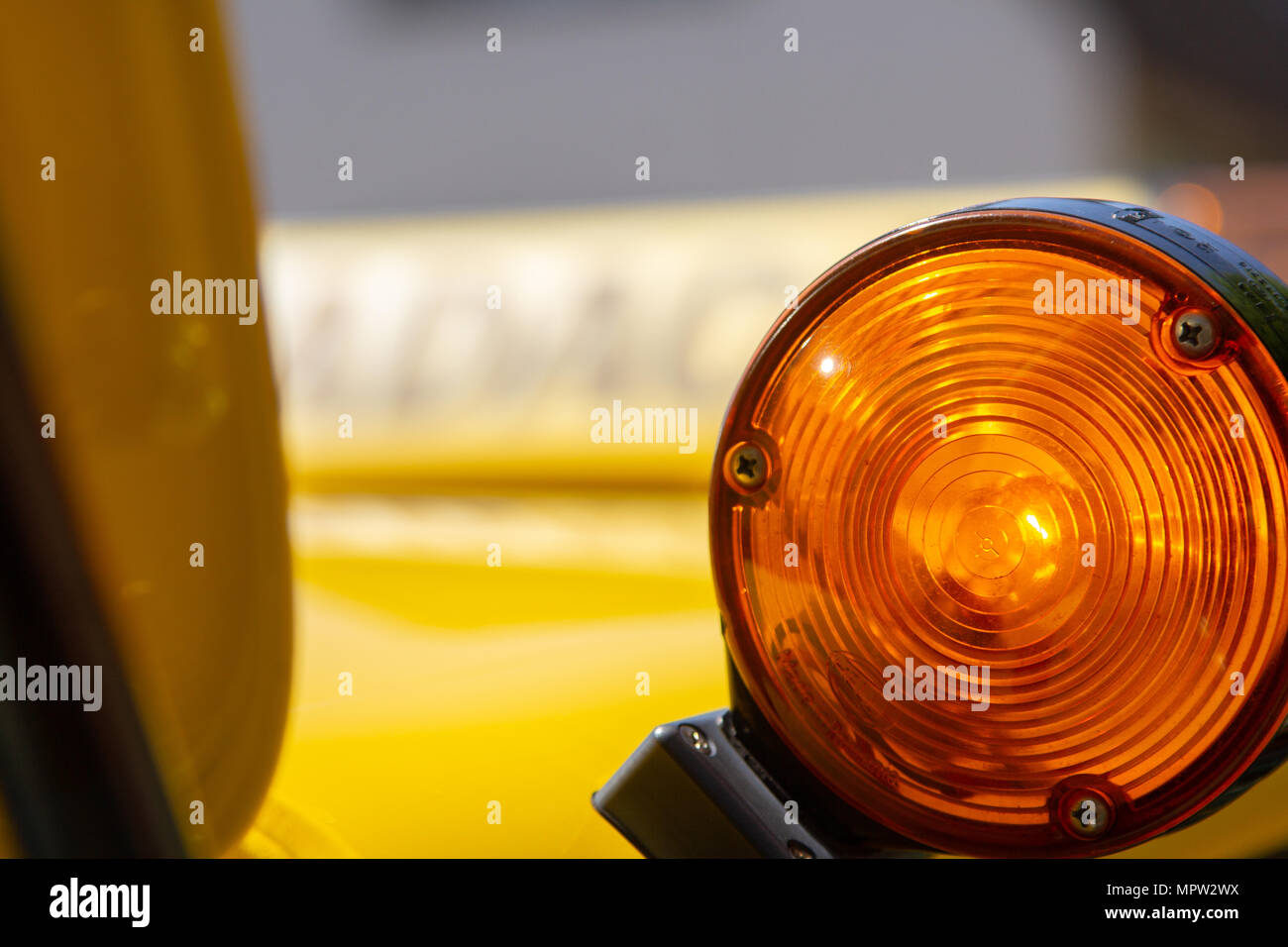 HANNOVER/Deutschland - Mai 21, 2018: Service Auto vom ADAC, Automobilclub steht auf einer Straße. Stockfoto