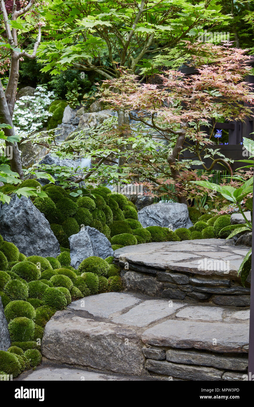 NIWA die Gastfreundschaft Garten Chelsea 2018 Stockfoto
