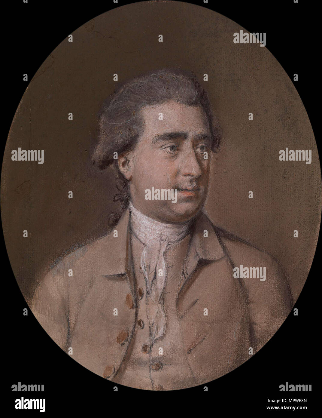 Charles James Fox (1749-1806), ca 1778. Stockfoto