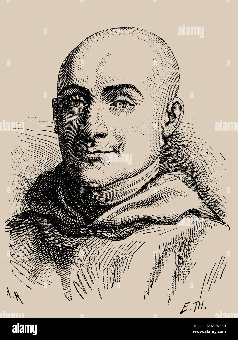 Christophe Antoine Gerle (1736-1801), 1889. Stockfoto