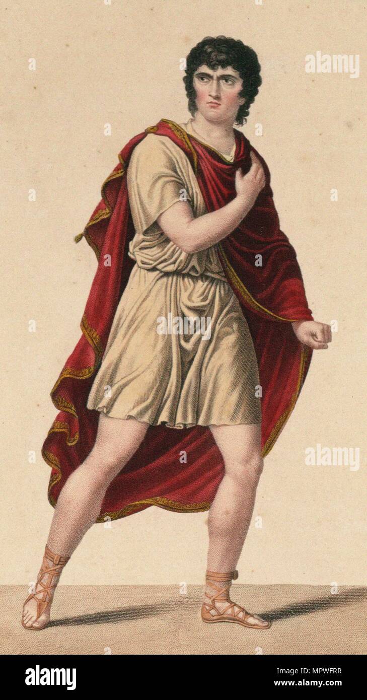 François-Joseph Talma (1763-1826). Stockfoto