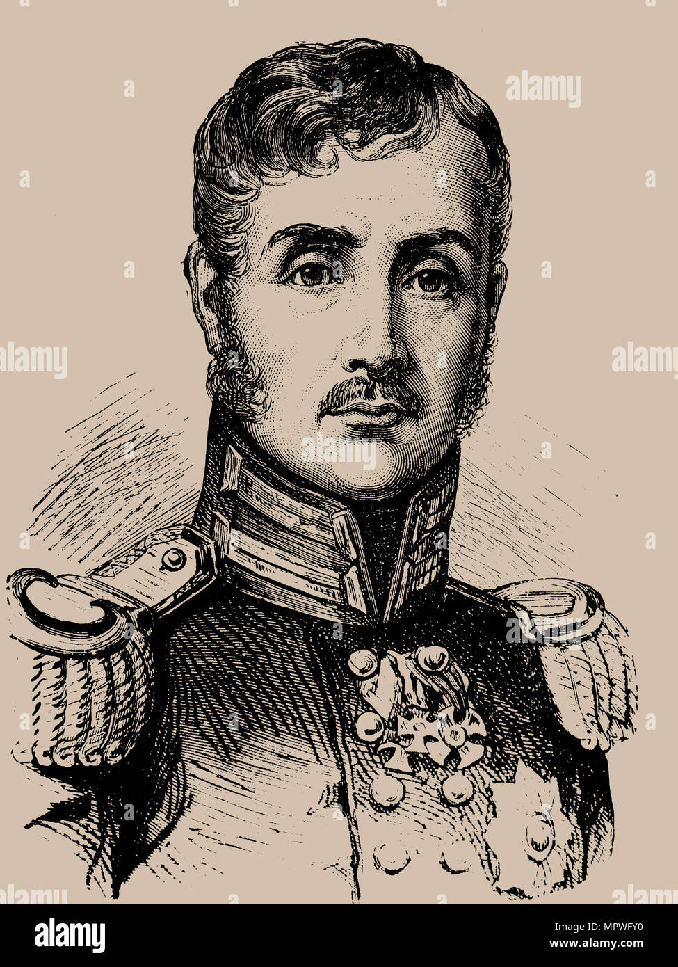 Friedrich Wilhelm III. von Preußen (1797-1840), 1889. Stockfoto