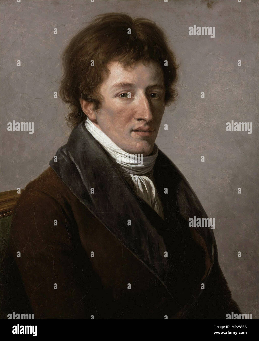 Georges Henri Chrétien Frédéric Dagobert, Baron de Cuvier (1769-1832). Stockfoto