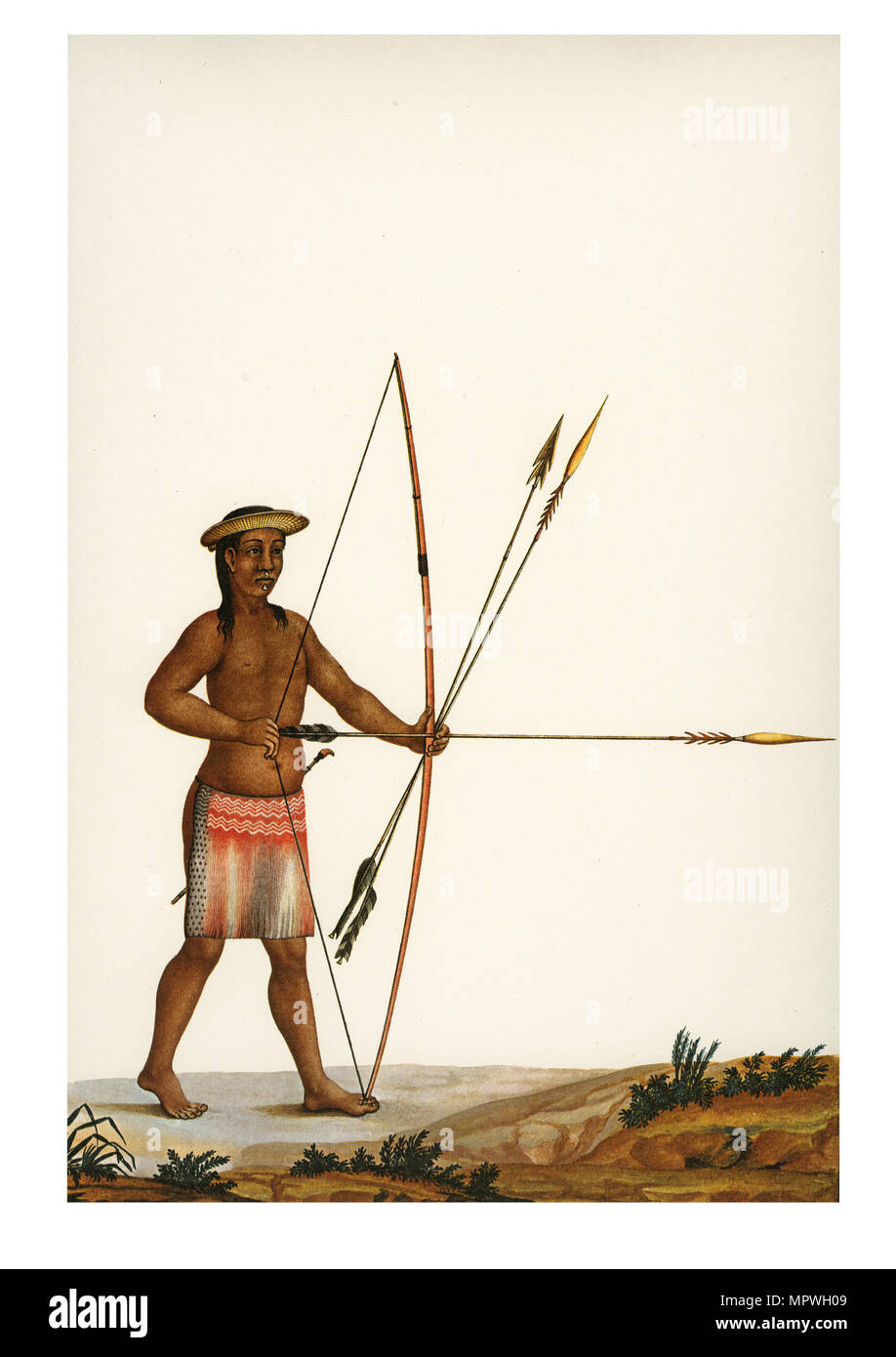 Indische, C. 1815. Stockfoto
