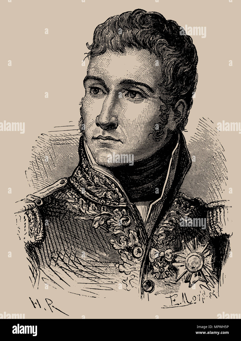 Jean Lannes (1769-1809), 1889. Stockfoto