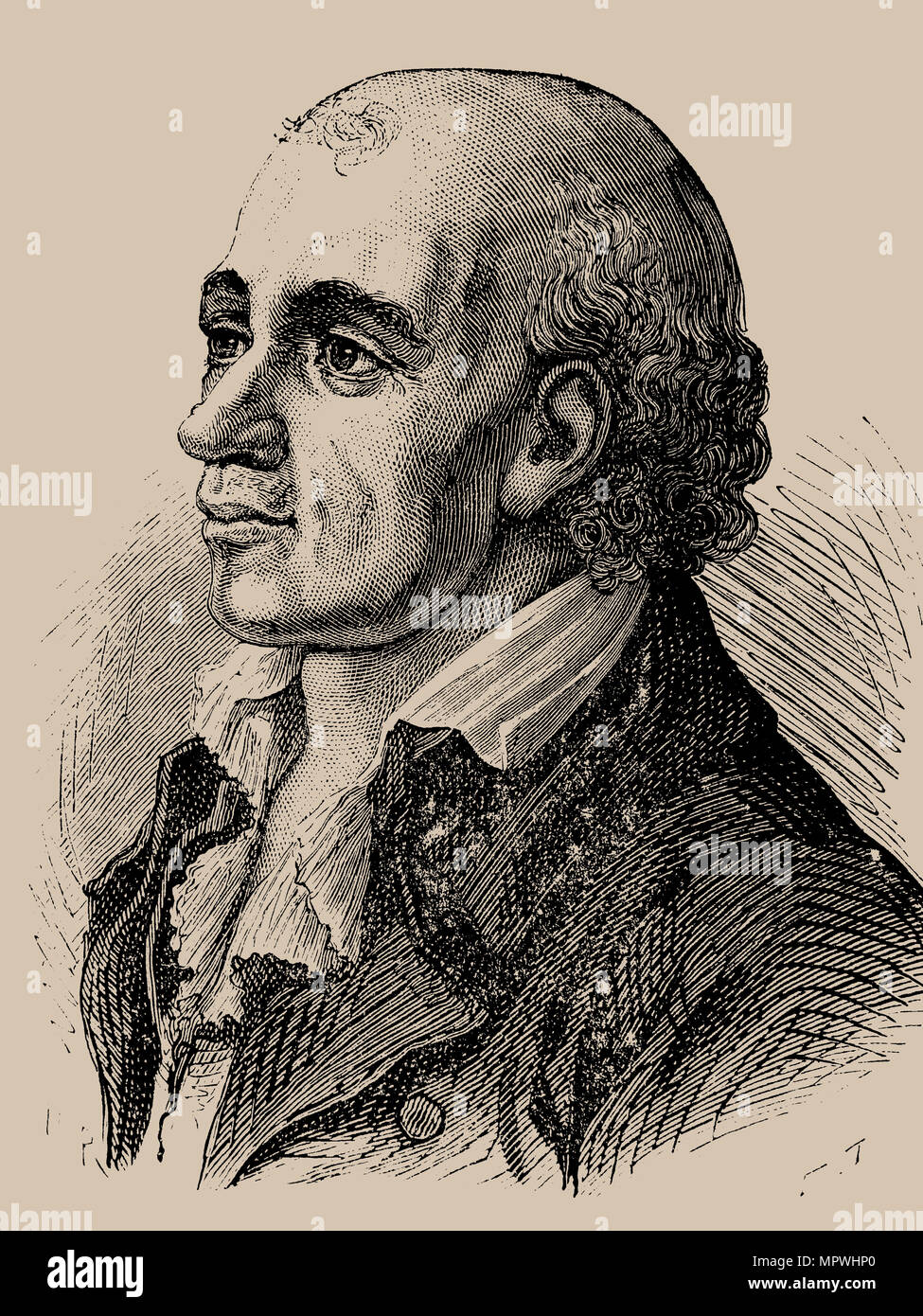 Joseph Chalier (1747-1793), 1889. Stockfoto